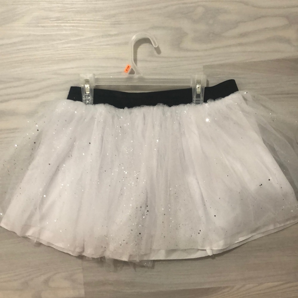White sparkly(grey) tutu